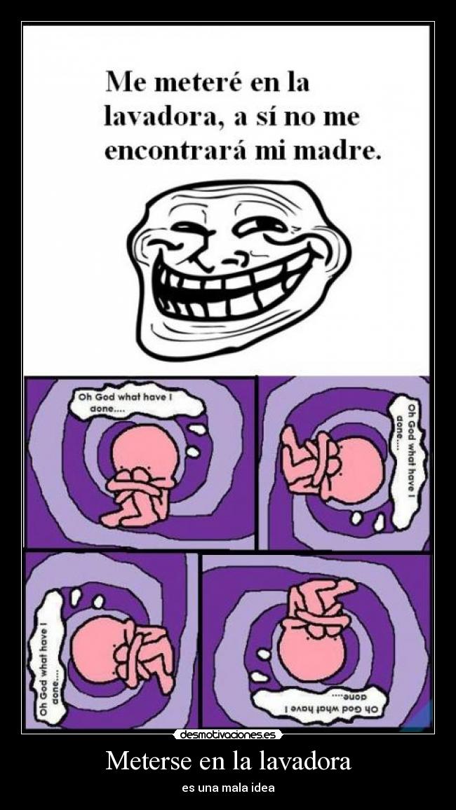 Meterse en la lavadora - 