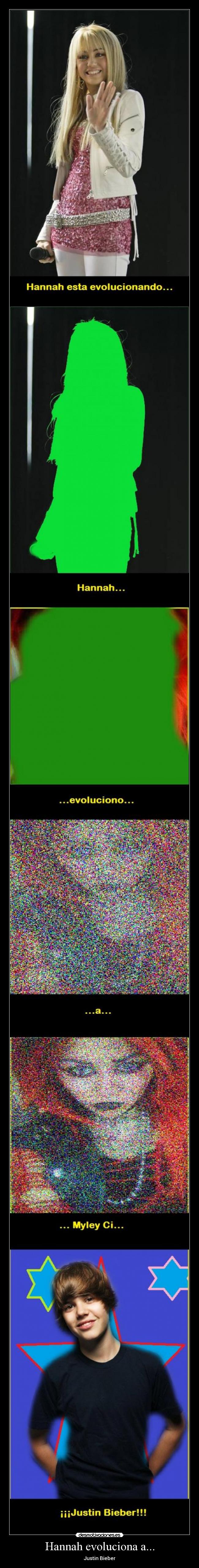 Hannah evoluciona a... -