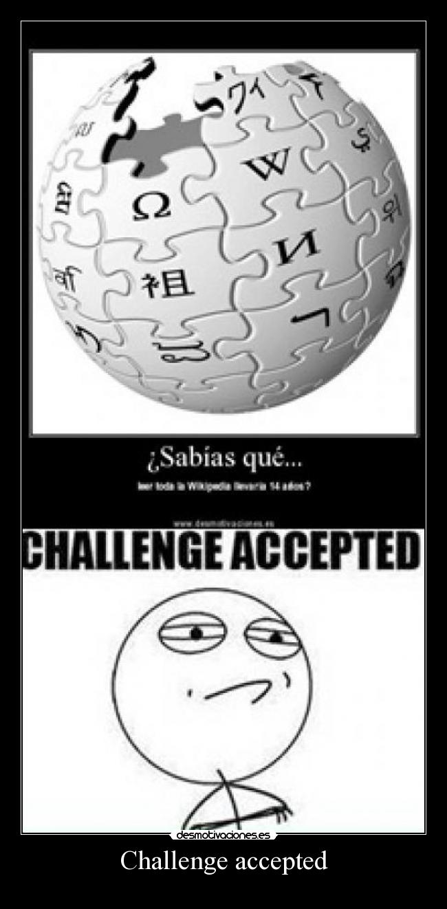 Challenge accepted -