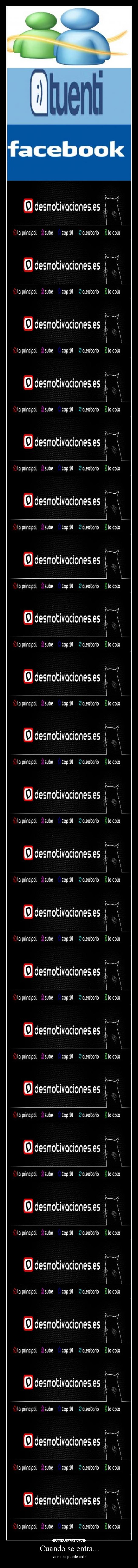 Cuando se entra... -