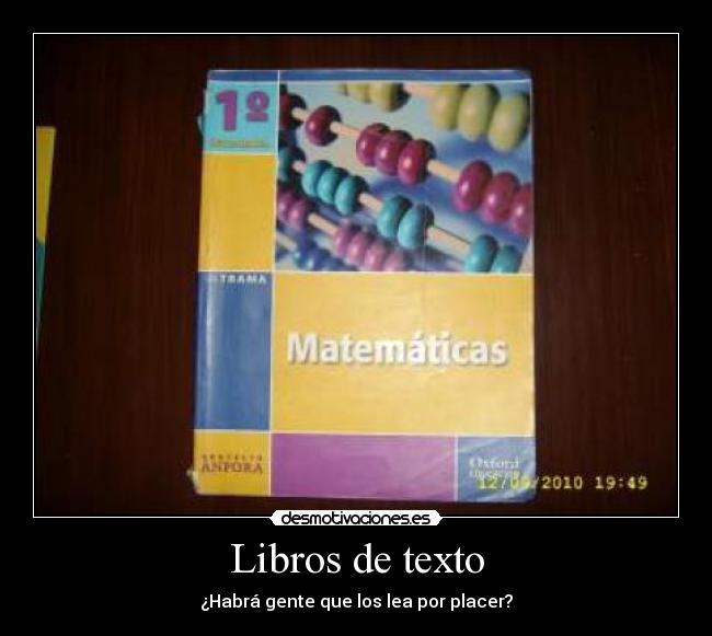 carteles libro texto desmotivaciones