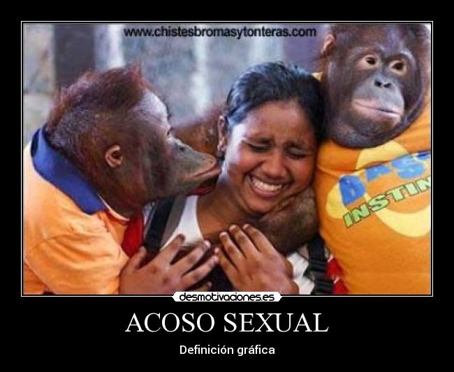 ACOSO SEXUAL - Definición gráfica