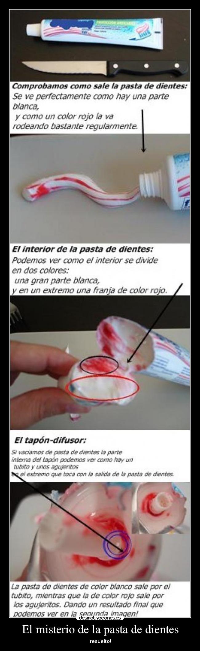 El misterio de la pasta de dientes -