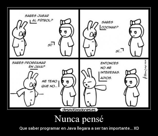 carteles java programar desmotivaciones