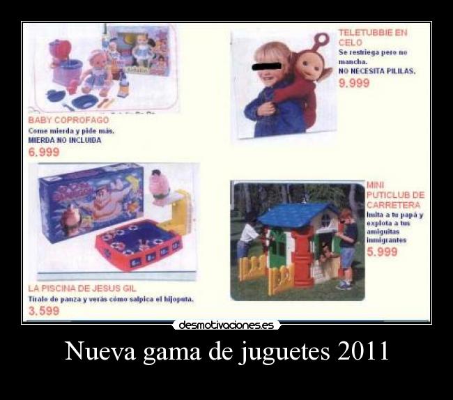 Nueva gama de juguetes 2011 - 