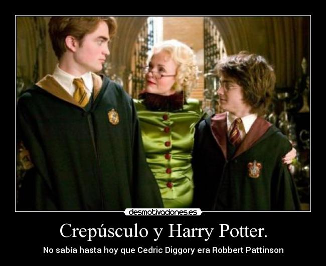 Crepúsculo y Harry Potter. - 
