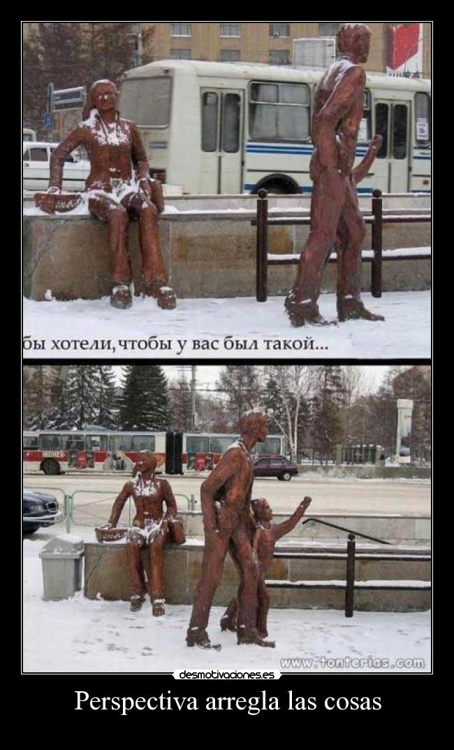 Perspectiva arregla las cosas -