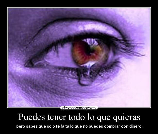 Puedes tener todo lo que quieras - 