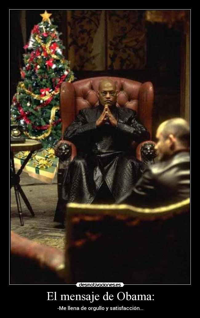 El mensaje de Obama: -
