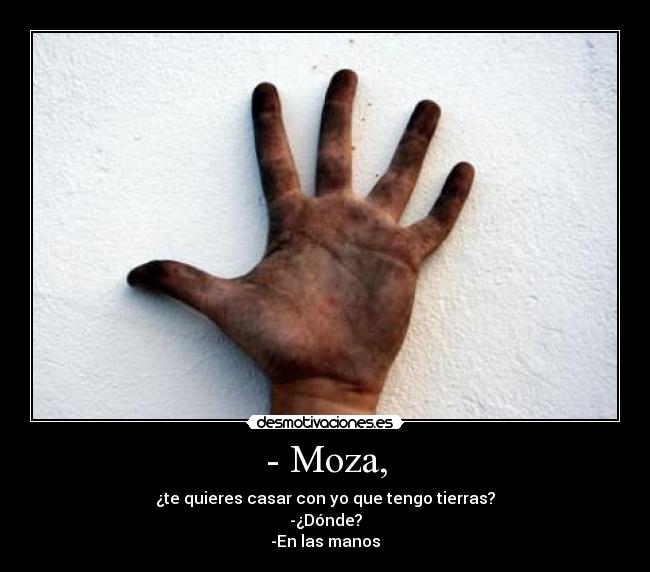 carteles moza desmotivaciones