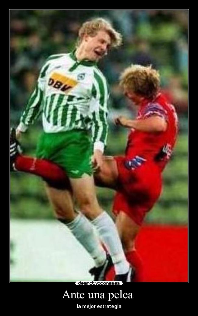 Ante una pelea  - 