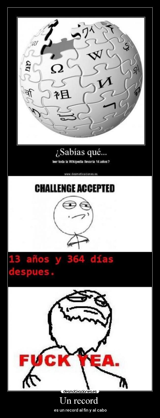 Un record  - es un record al fin y al cabo