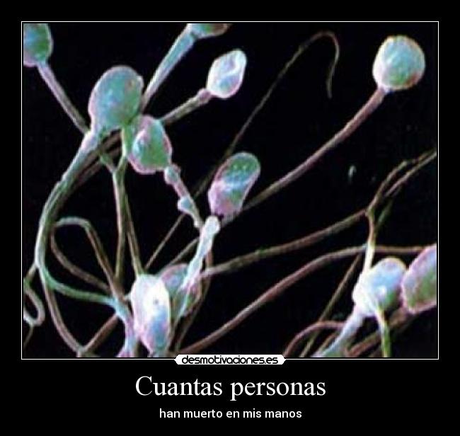 Cuantas personas -