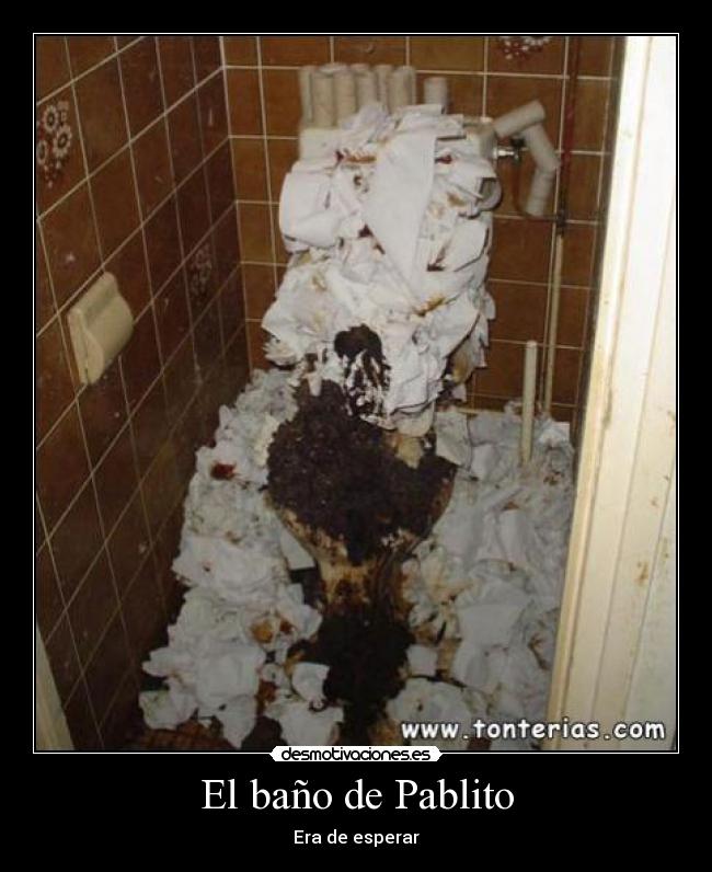 El baño de Pablito - 