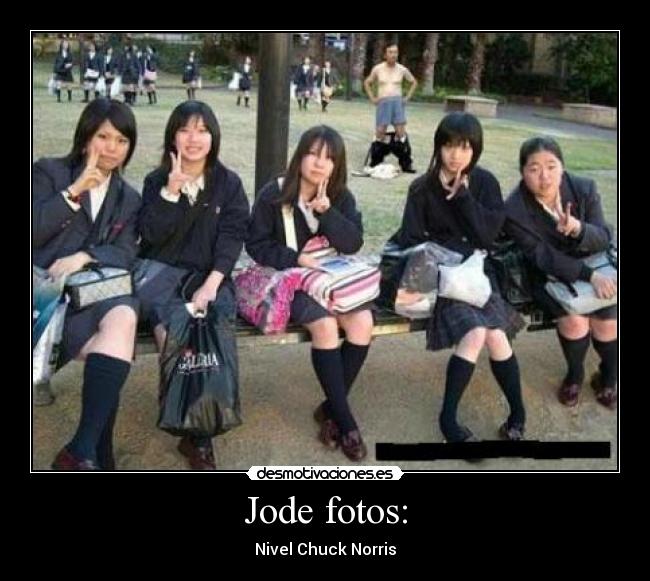 Jode fotos: - Nivel Chuck Norris