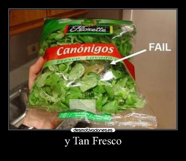 y Tan Fresco - 