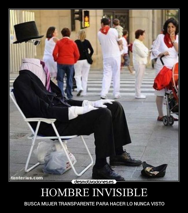 HOMBRE INVISIBLE -