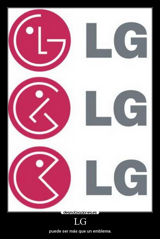 LG - puede ser más que un emblema.
