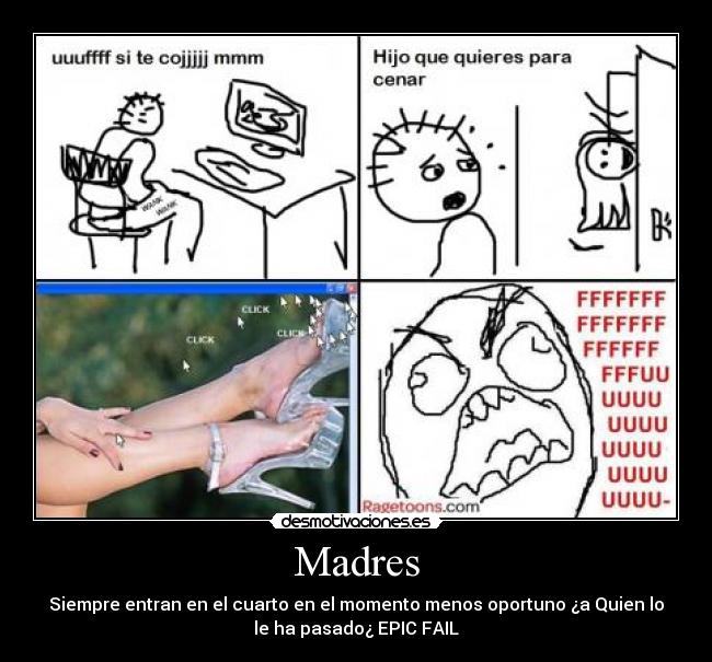 carteles epic fail madres paja momentos desmotivaciones