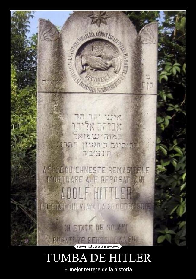 TUMBA DE HITLER - 