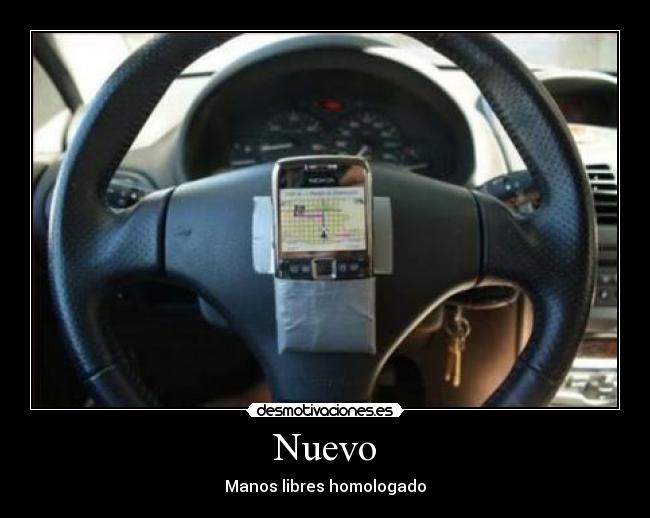 Nuevo - Manos libres homologado