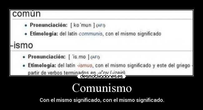 Comunismo - 