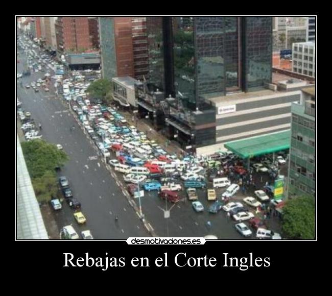 Rebajas en el Corte Ingles - 