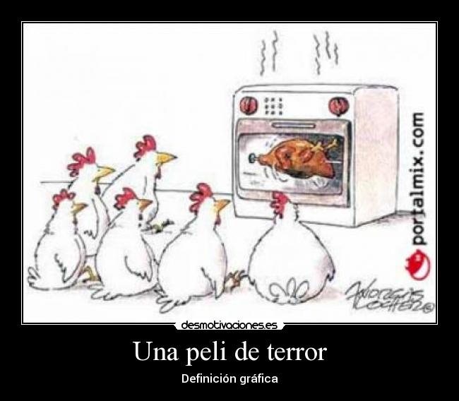 Una peli de terror -