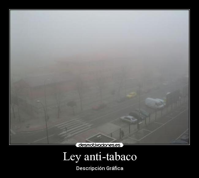 Ley anti-tabaco - Descripción Gráfica