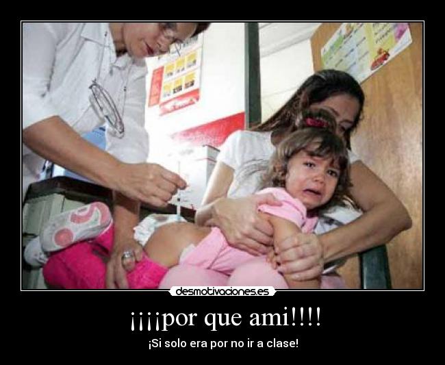 ¡¡¡¡por que ami!!!! -