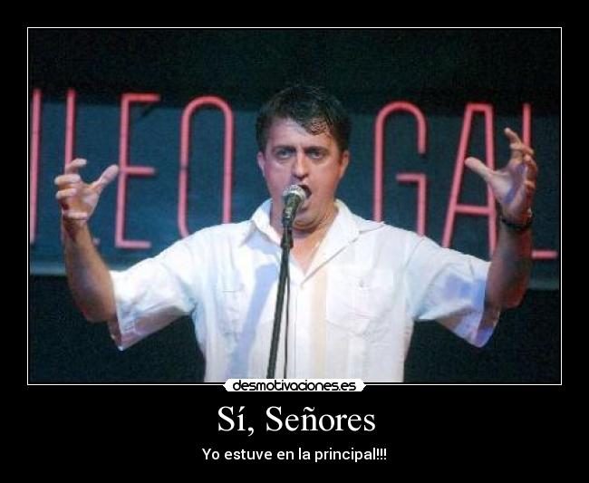 Sí, Señores -