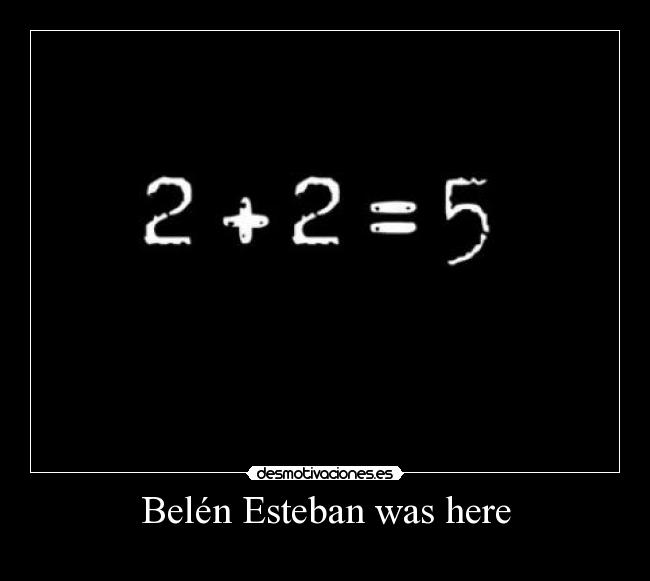 Belén Esteban was here - 
