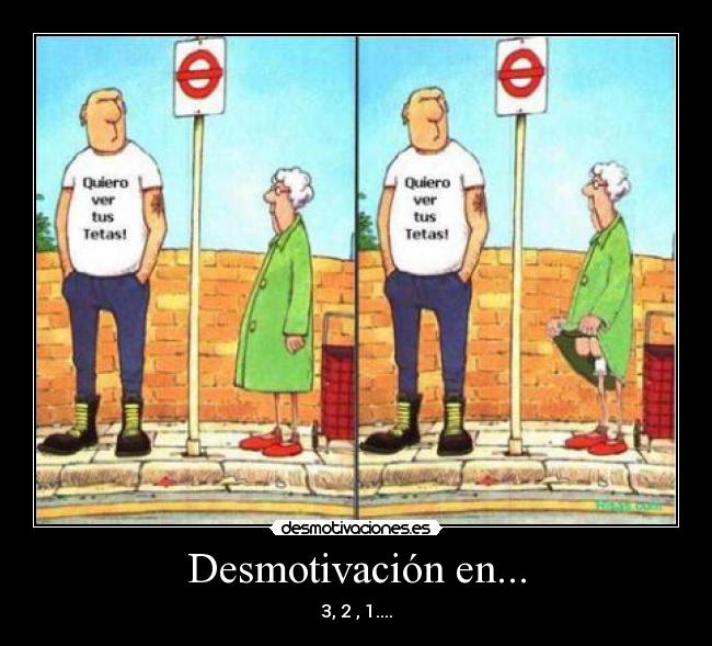 Desmotivación en... -