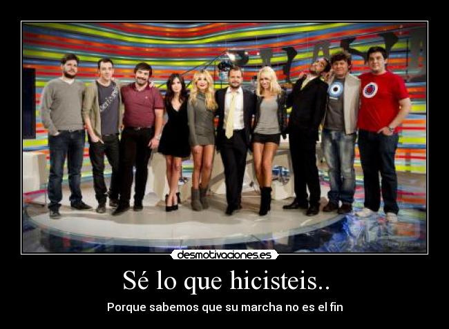 Sé lo que hicisteis.. - 