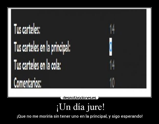 ¡Un día jure! - 