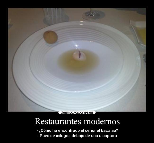 Restaurantes modernos -