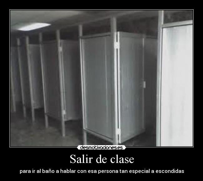 Salir de clase - 