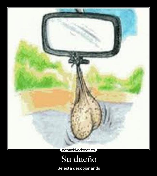 Su dueño - Se está descojonando