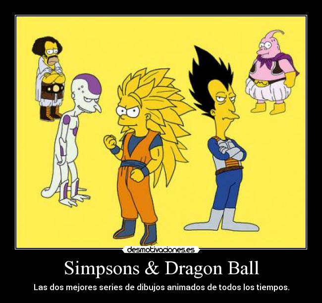 Simpsons & Dragon Ball -