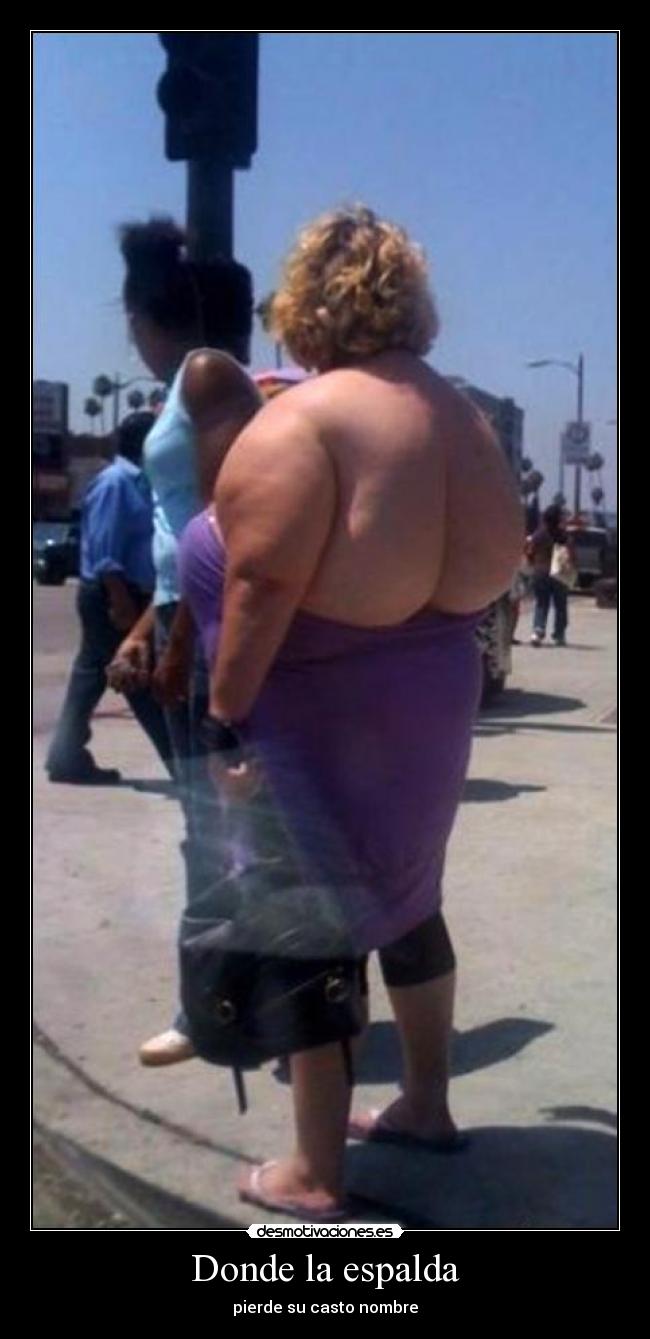 carteles espalda nombre casto culo senoras desmotivaciones