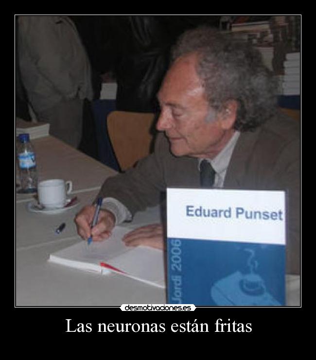 Las neuronas están fritas - 