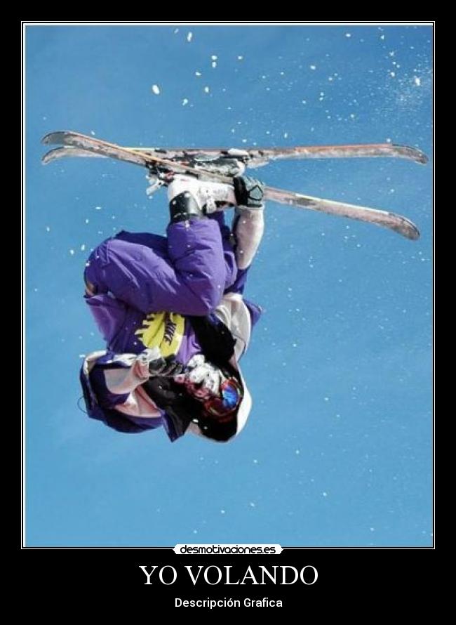 carteles esqui desmotivaciones