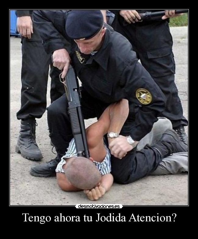 Tengo ahora tu Jodida Atencion? - 