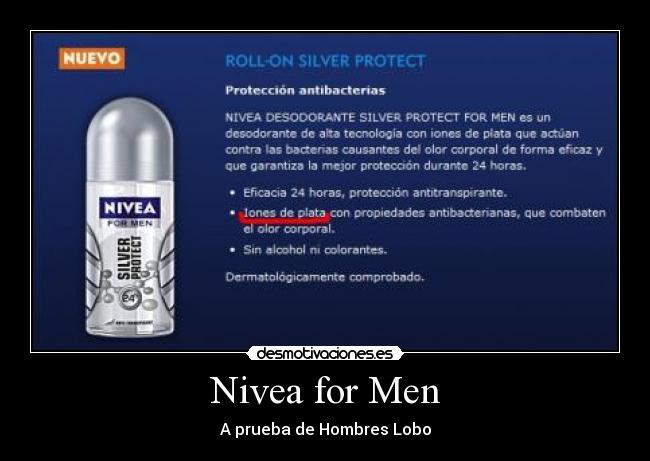 Nivea for Men - A prueba de Hombres Lobo