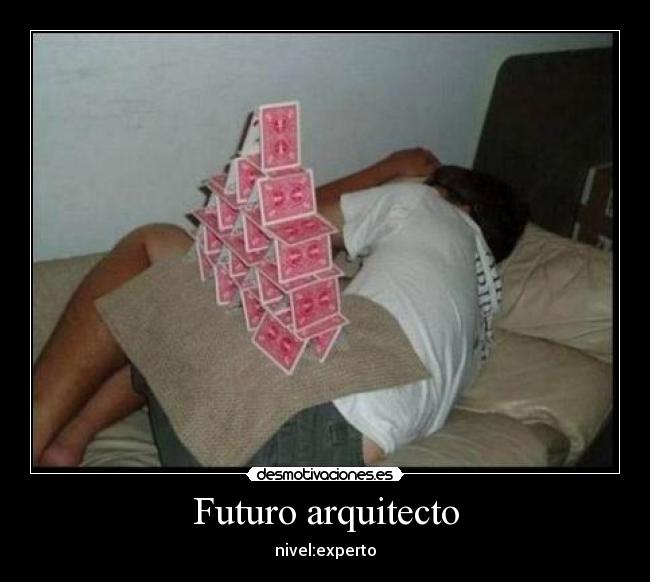 carteles futuro arquitecto desmotivaciones