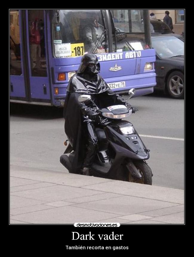 Dark vader - También recorta en gastos