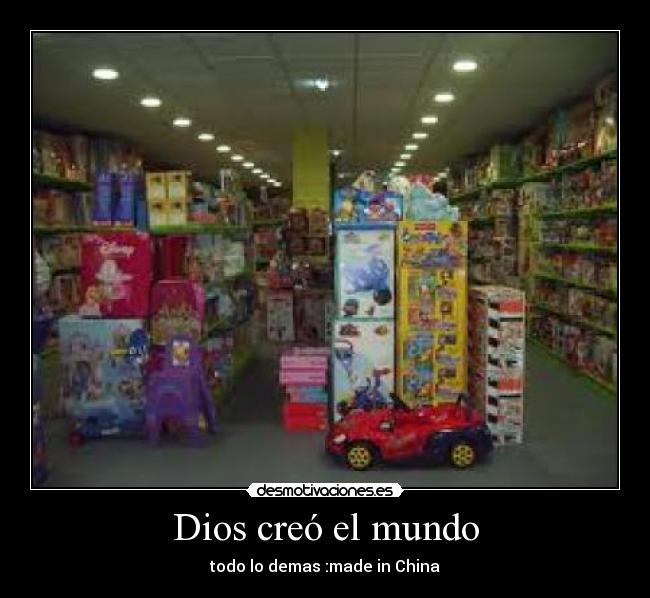 Dios creó el mundo -