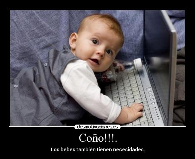Coño!!!. -