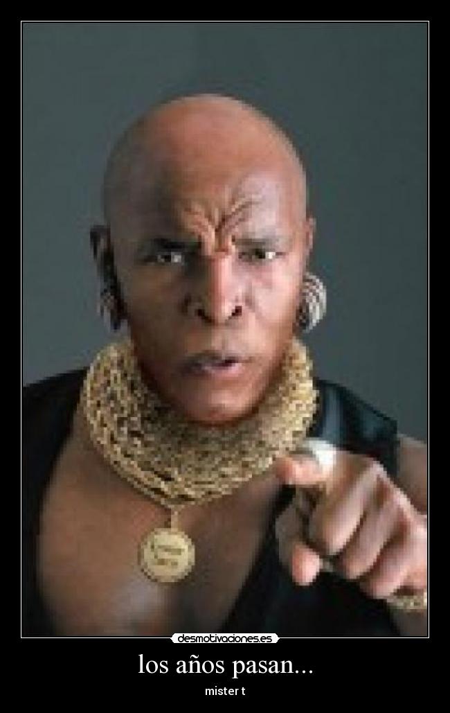 los años pasan... - 