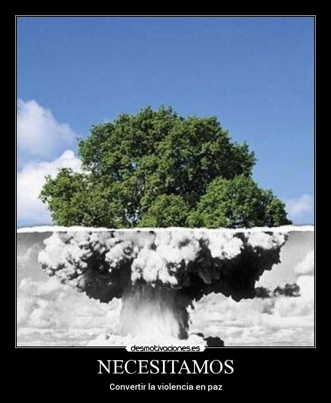 NECESITAMOS - Convertir la violencia en paz
